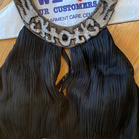 SUE WONG size 4 beaded Neiman Marcus dress - Picture 5 of 14